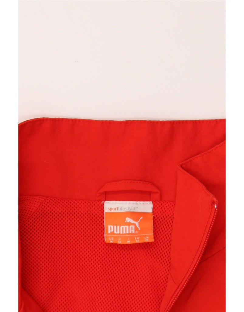 PUMA Mens Bundessportakademie Wien Graphic Tracksuit Top Jacket Medium Red Vintage Puma and Second-Hand Puma from Messina Hembry 