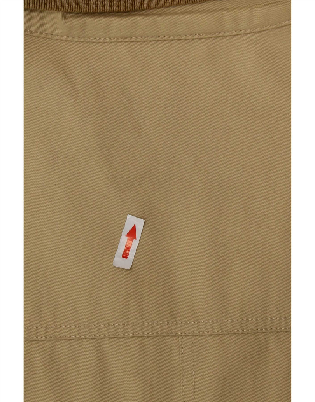 Amerigo Vespucci Mens Bomber Jacket UK 44 2XL Beige Polyester