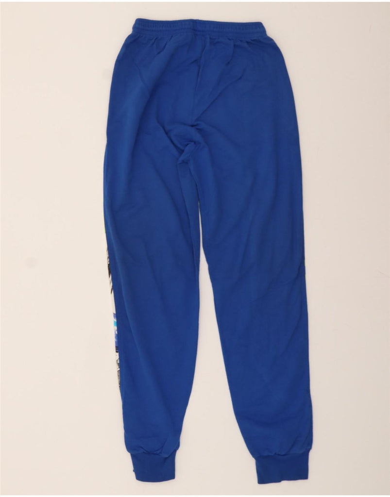 MEDICO Mens Full Tracksuit Large  Blue Geometric Cotton Vintage Medico and Second-Hand Medico from Messina Hembry 