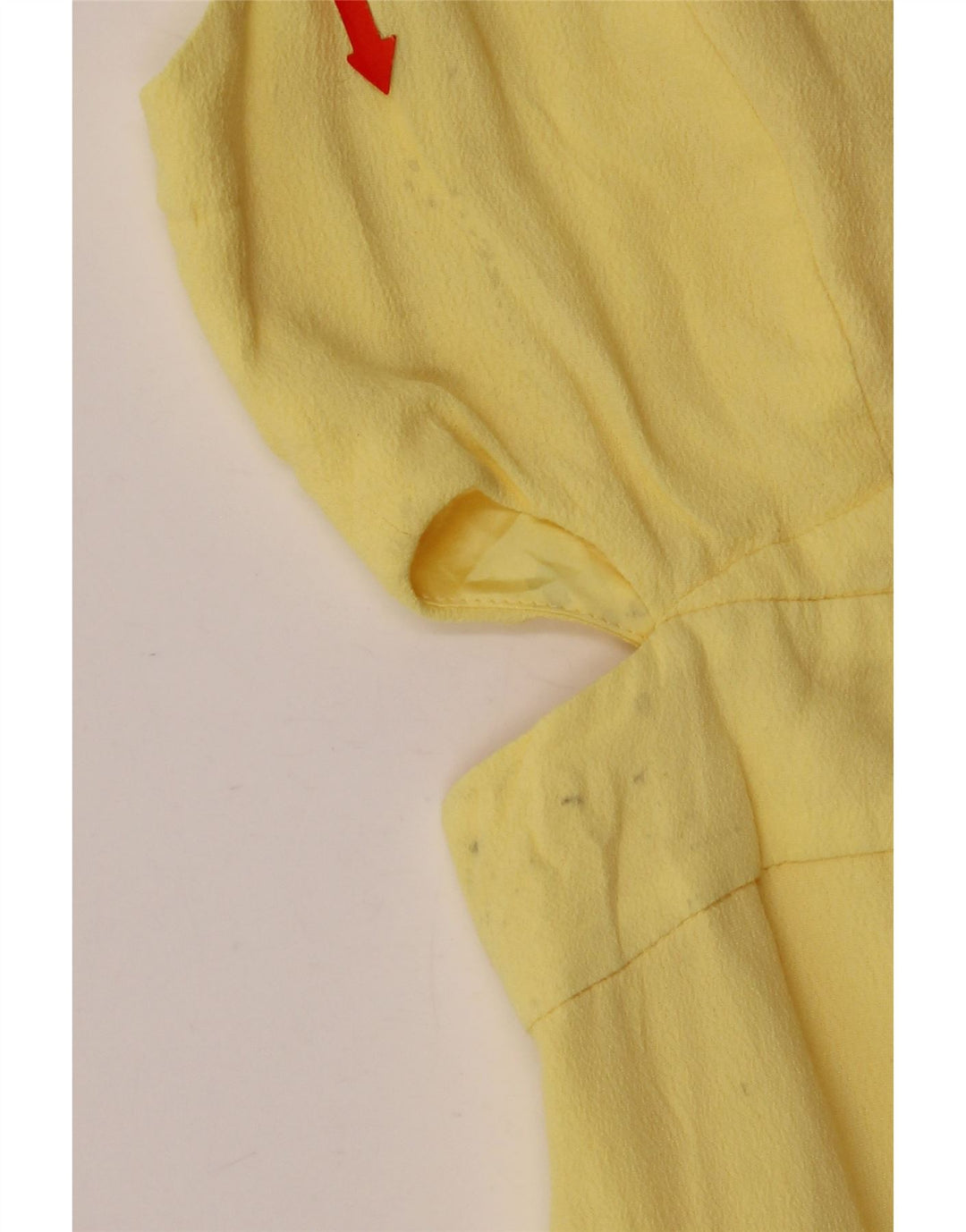 French Connection Womens Sleeveless Maxi Dress UK 12 Medium  Yellow Viscose