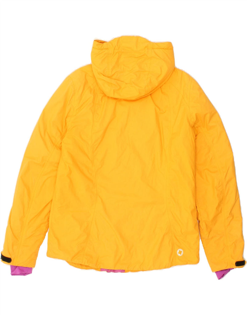 COLMAR Mens Hooded Padded Jacket IT 50 Large Yellow Polyester Vintage Colmar and Second-Hand Colmar from Messina Hembry 