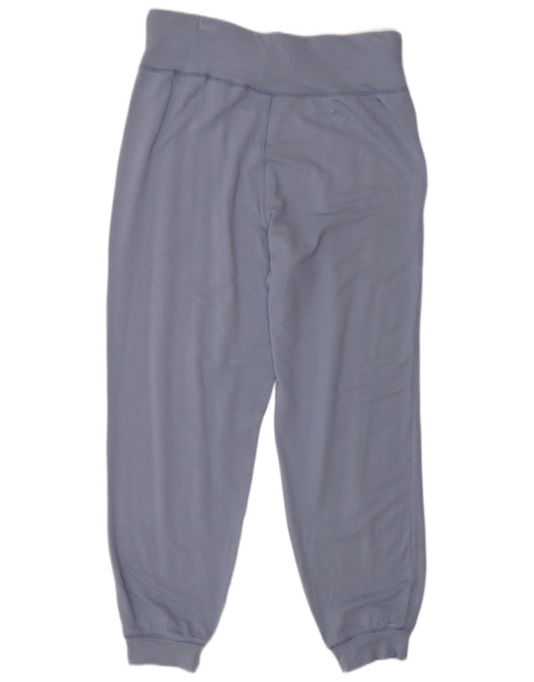 Marks & Spencer Womens Tracksuit Trousers Joggers UK 14 Large Blue Modal