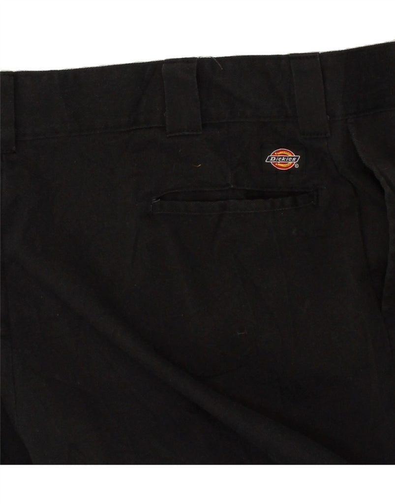 DICKIES Mens Straight Chino Trousers W44 L32 Black Cotton | Vintage Dickies | Thrift | Second-Hand Dickies | Used Clothing | Messina Hembry 