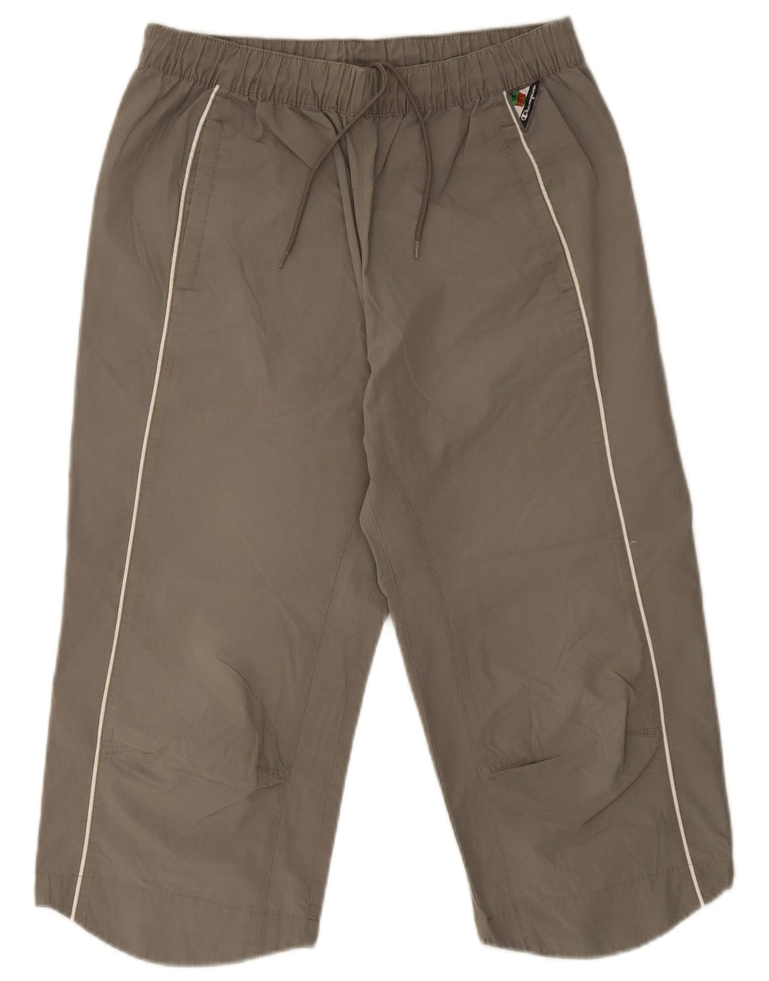 Champion Mens Capri Tracksuit Trousers Large  Grey Cotton