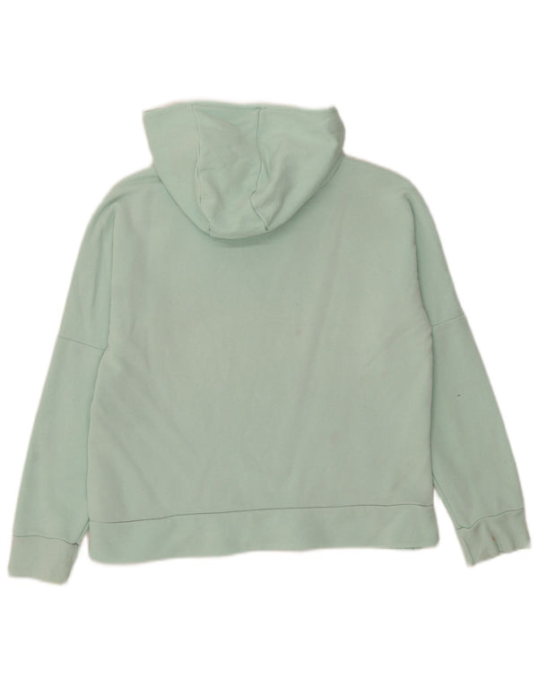 Adidas Girls Graphic Hoodie Jumper 11-12 Years Green