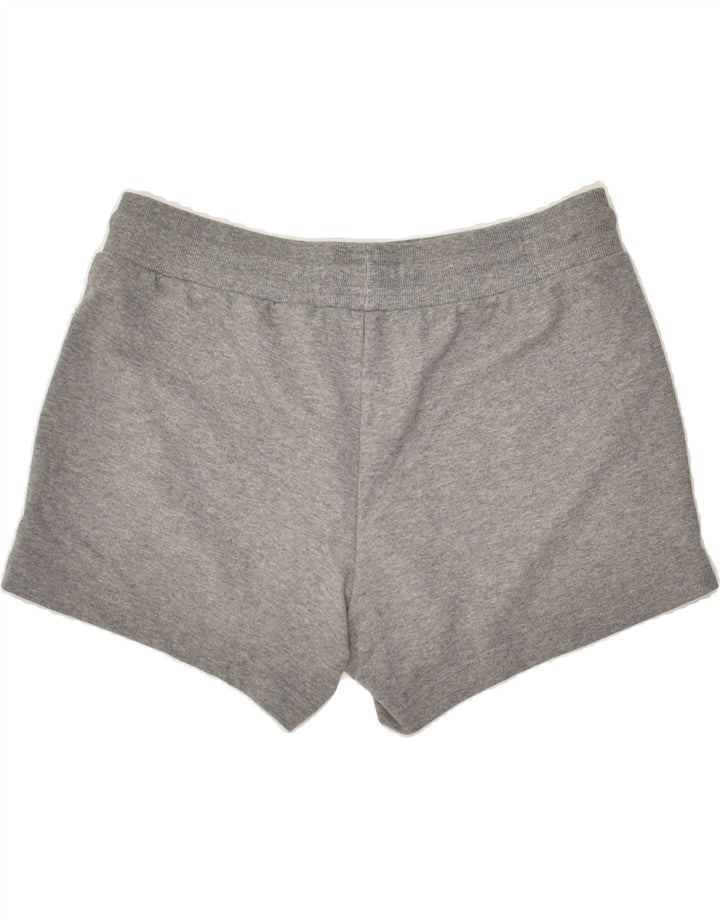LOTTO Womens Sport Shorts UK 14 Large Grey | Vintage Lotto | Thrift | Second-Hand Lotto | Used Clothing | Messina Hembry 