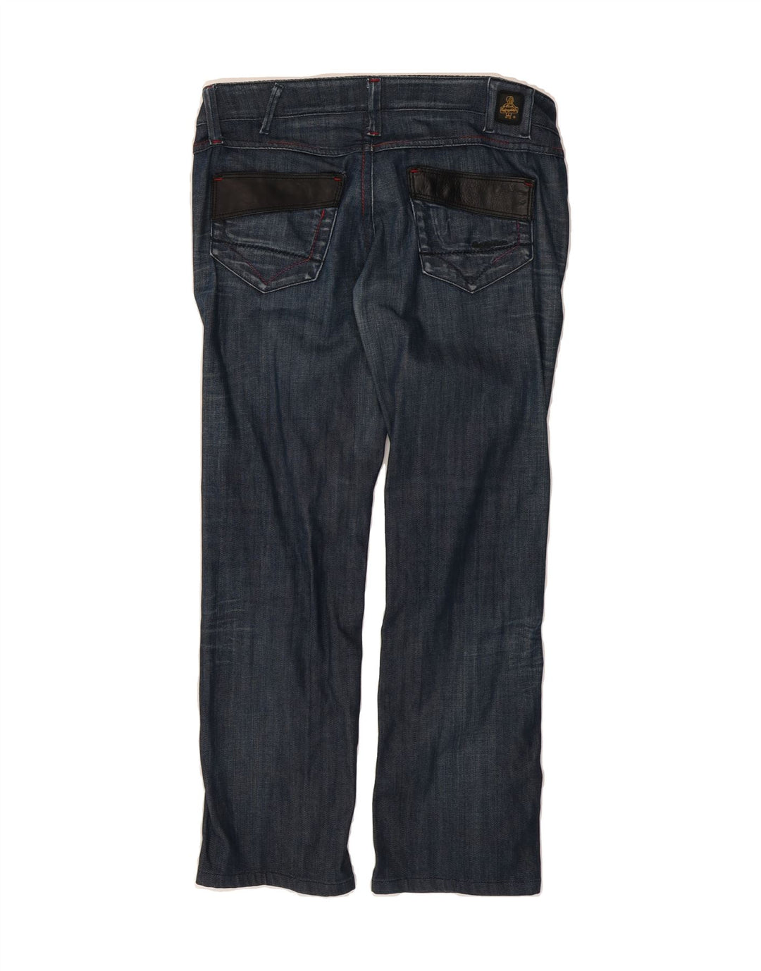 REFRIGIWEAR Womens Straight Jeans W32 L28 Blue Cotton Vintage Refrigiwear and Second-Hand Refrigiwear from Messina Hembry 