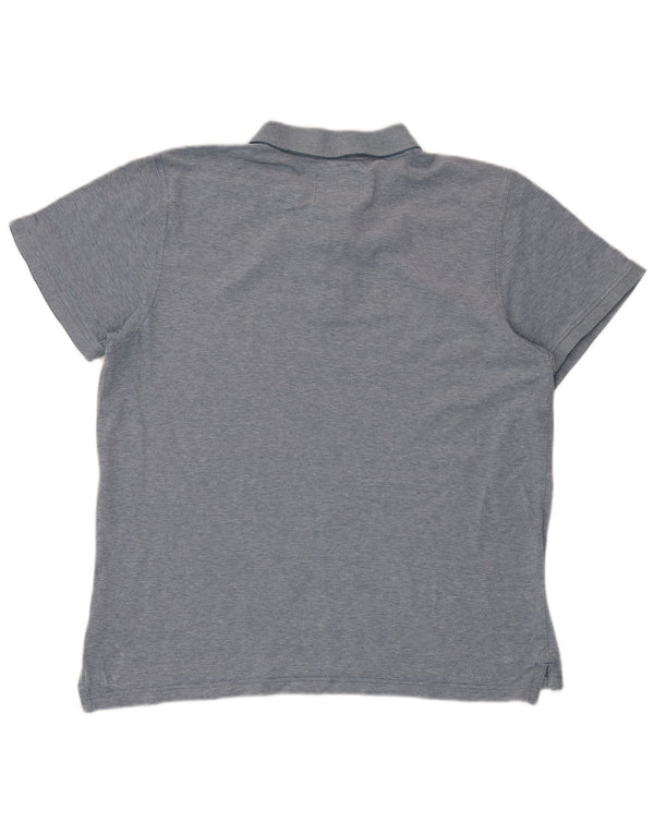 Crew Clothing Mens Polo Shirt 3XL Blue Cotton