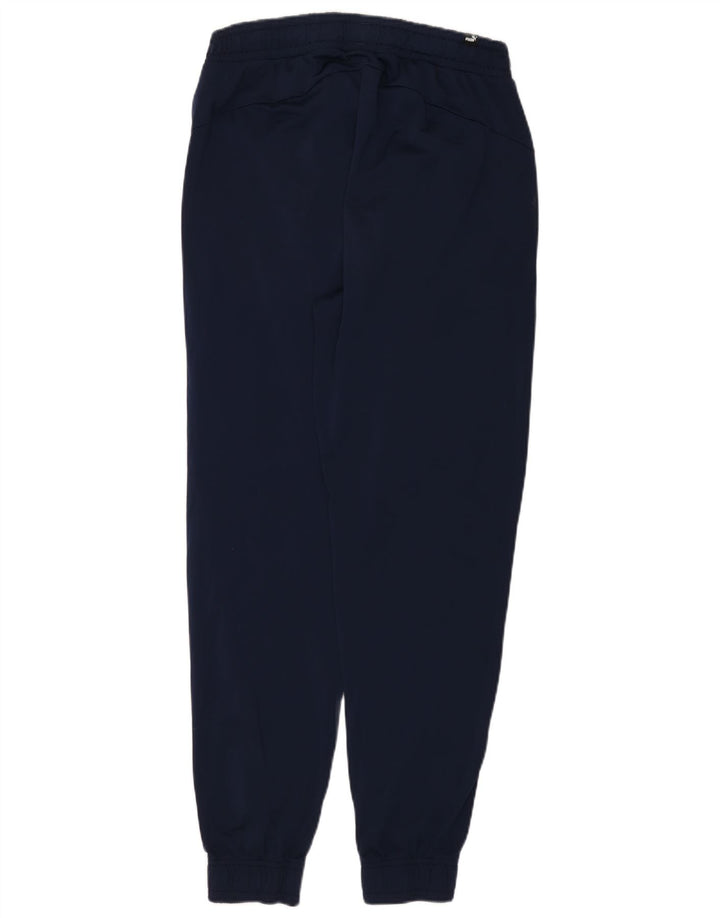 PUMA Mens Tracksuit Trousers Joggers Large Navy Blue