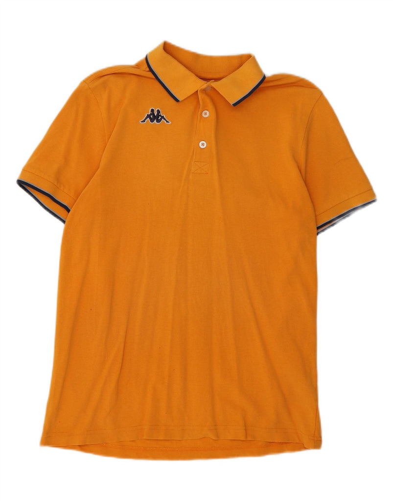 KAPPA Mens Polo Shirt Medium Orange Vintage Kappa and Second-Hand Kappa from Messina Hembry 