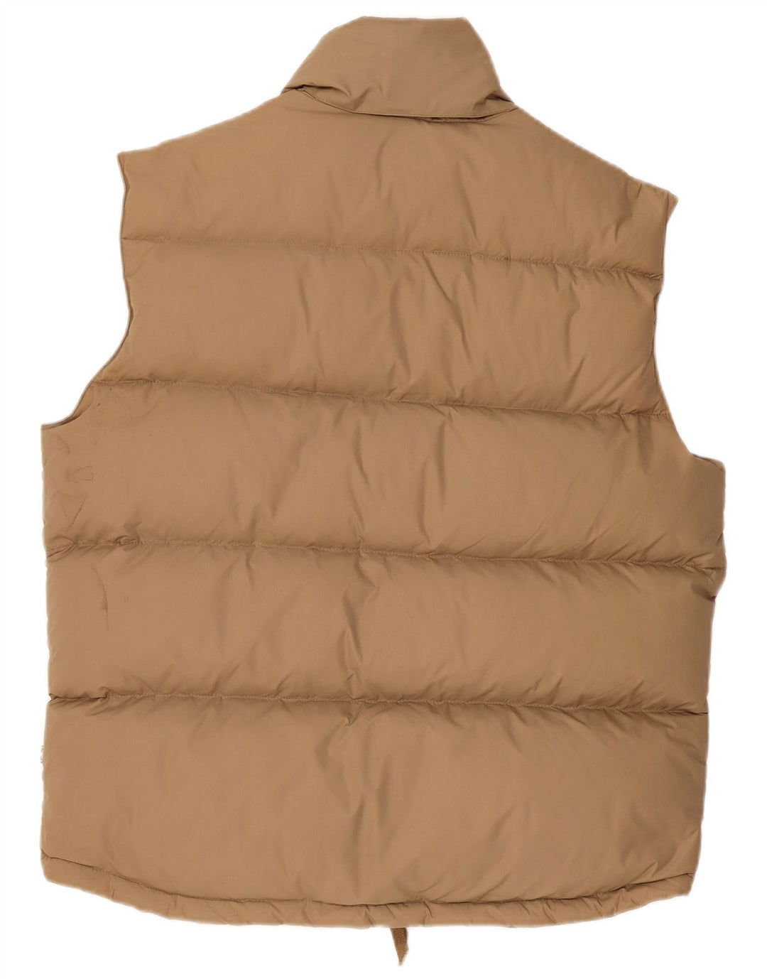 Tom Tailor Mens Padded Gilet UK 40 Large Beige Polyamide