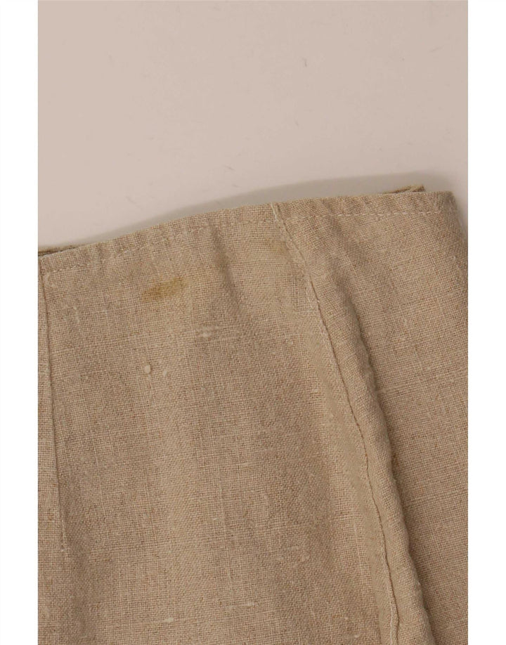 Vintage Womens Wrap Skirt Small W28 Beige