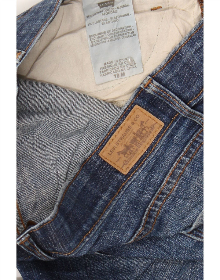 Levi's Womens 525 Bootcut Jeans US 10 Large W30 L28 Blue Cotton