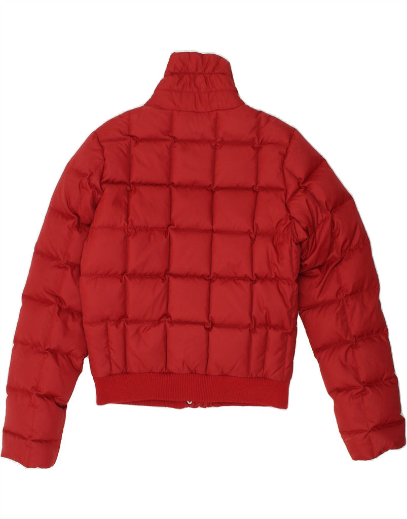 TOMMY HILFIGER Womens Padded Jacket UK 14 Large Red | Vintage Tommy Hilfiger | Thrift | Second-Hand Tommy Hilfiger | Used Clothing | Messina Hembry 