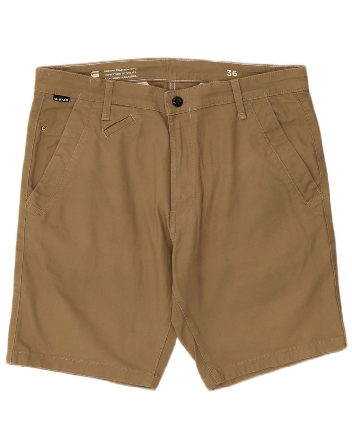 G-Star Mens Chino Shorts W36 Large  Khaki Cotton