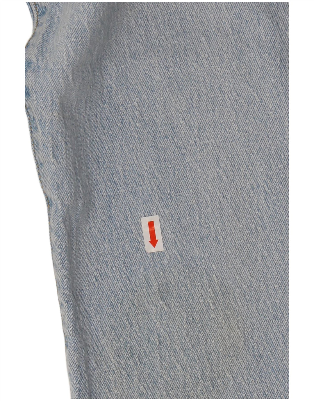 LEVI'S Womens 501 Straight Jeans W31 L28 Blue Cotton