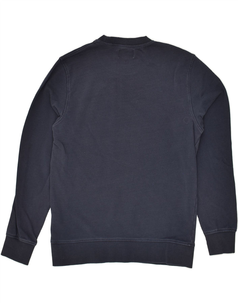 JACK & JONES Mens Sweatshirt Jumper Medium Navy Blue Cotton | Vintage Jack & Jones | Thrift | Second-Hand Jack & Jones | Used Clothing | Messina Hembry 