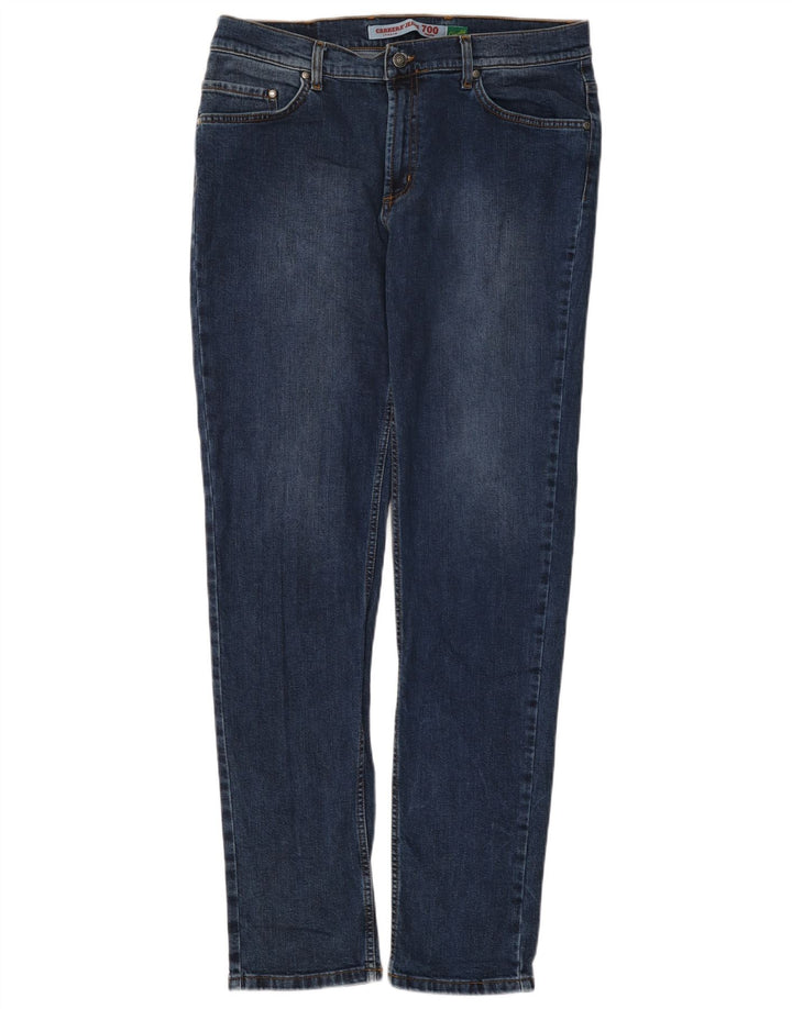 Carrera Mens 700 Regular Straight Jeans W36 L34 Blue Cotton
