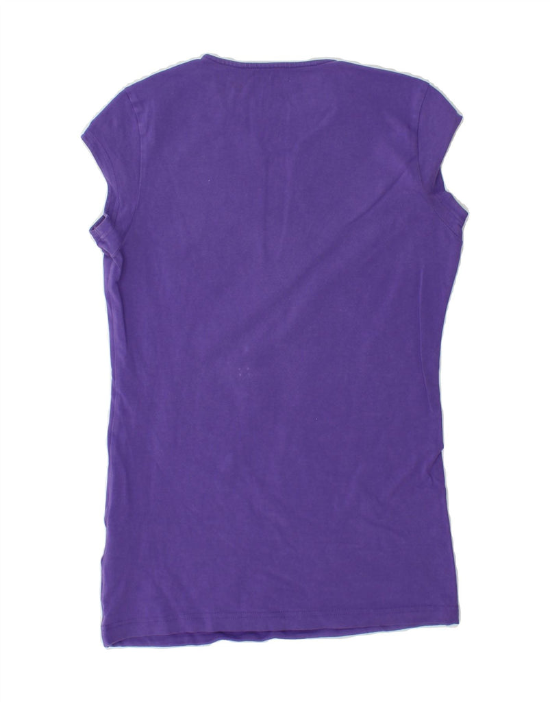 NIKE Womens T-Shirt Top UK 8 Small Purple Vintage Nike and Second-Hand Nike from Messina Hembry 