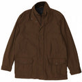 Gant Mens Utility Jacket UK 40 Large Brown Polyester