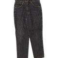 VINTAGE Womens Tapered Jeans W31 L29 Black Cotton Vintage Vintage and Second-Hand Vintage from Messina Hembry 