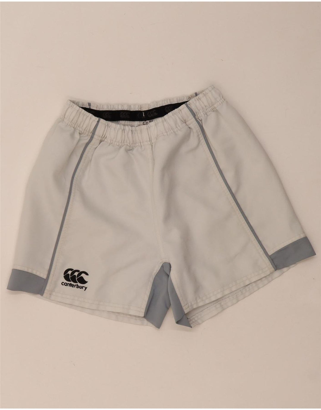 CANTERBURY Mens Sport Shorts Medium  Off White Colourblock