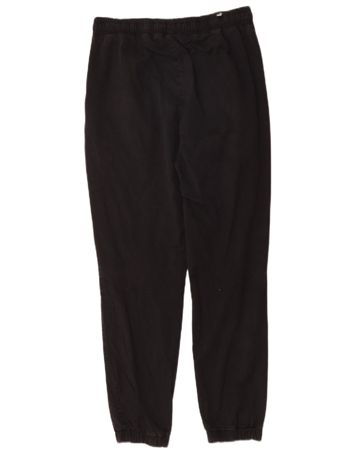 Puma Mens Tracksuit Trousers Joggers Medium Black Polyester