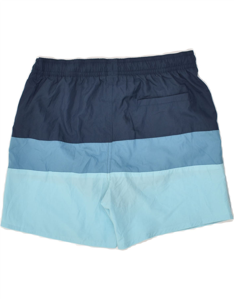 ADIDAS Boys Sport Shorts 13-14 Years Blue Striped Polyester | Vintage Adidas | Thrift | Second-Hand Adidas | Used Clothing | Messina Hembry 