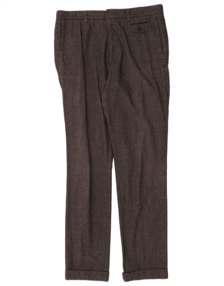 Hugo Boss Mens Slim Chino Trousers W32 L31 Grey