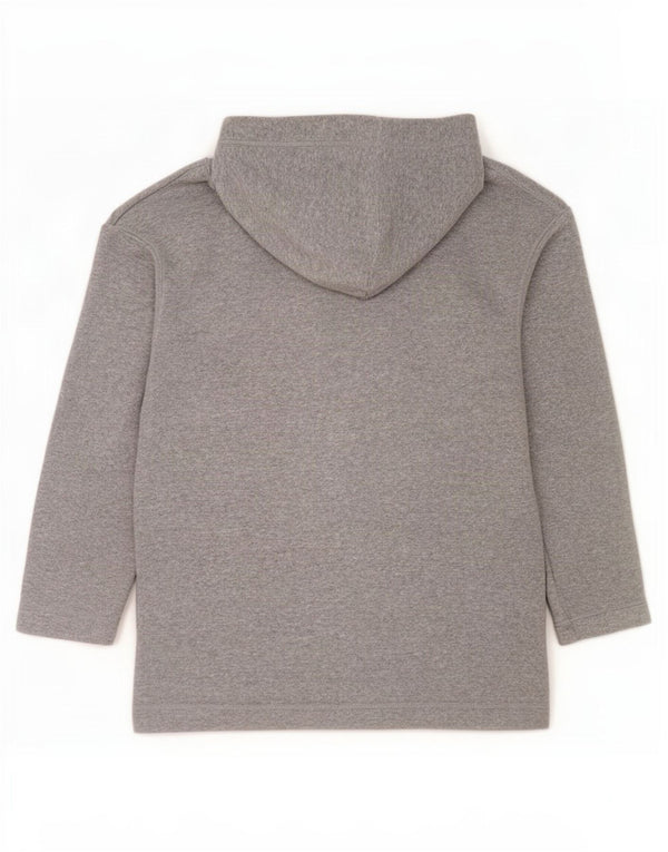Marks & Spencer Womens Fleece Oversized Hoodie Jumper UK 8/10 Small Grey