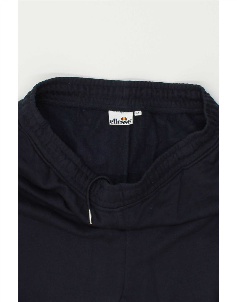 ELLESSE Mens Capri Tracksuit Trousers Medium Navy Blue Cotton Vintage Ellesse and Second-Hand Ellesse from Messina Hembry 