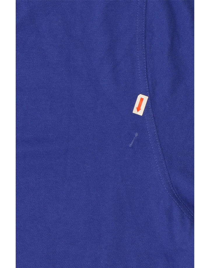 Pierre Cardin Mens Polo Shirt XL Blue Cotton