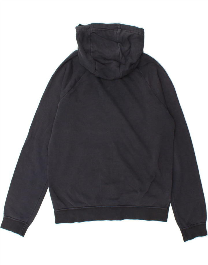 NIKE Mens Zip Hoodie Sweater XS Black Cotton Vintage Nike and Second-Hand Nike from Messina Hembry 