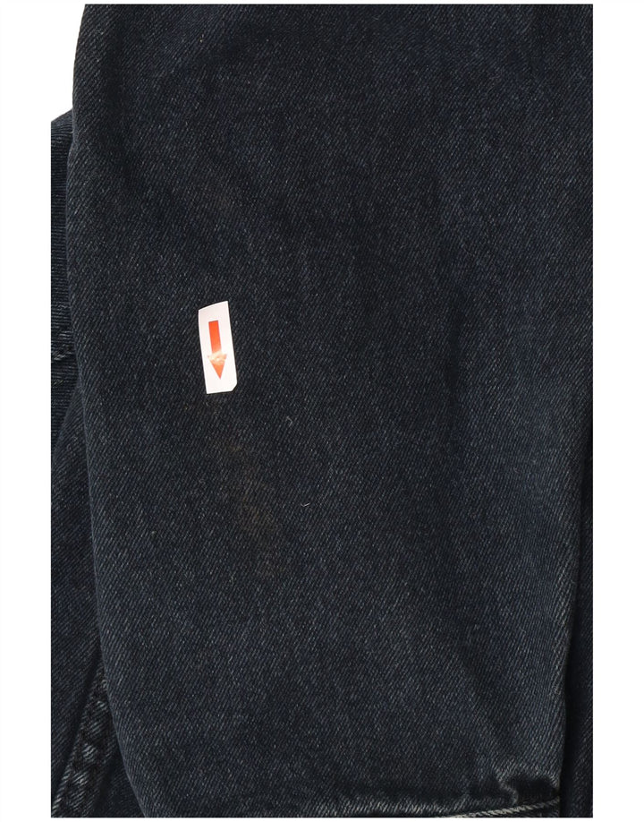 Duke Mens Denim Jacket UK 42 XL Navy Blue Cotton Classic