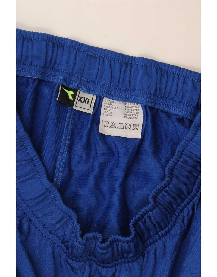 Diadora Mens Tracksuit Trousers 2XL Blue Polyester