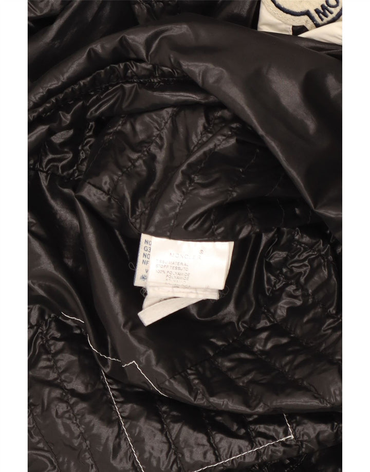 Moncler Womens Padded Jacket Size 2 Medium Black Polyamide