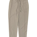 ZARA Womens Slim Cropped Trousers XS W24 L25 Grey
