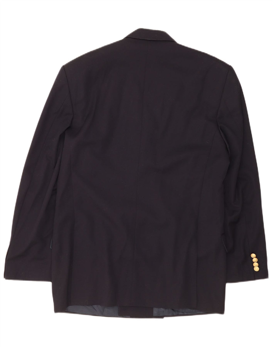 Paul & Shark Mens Double Breasted Blazer Jacket IT 50 Large Navy Blue Wool