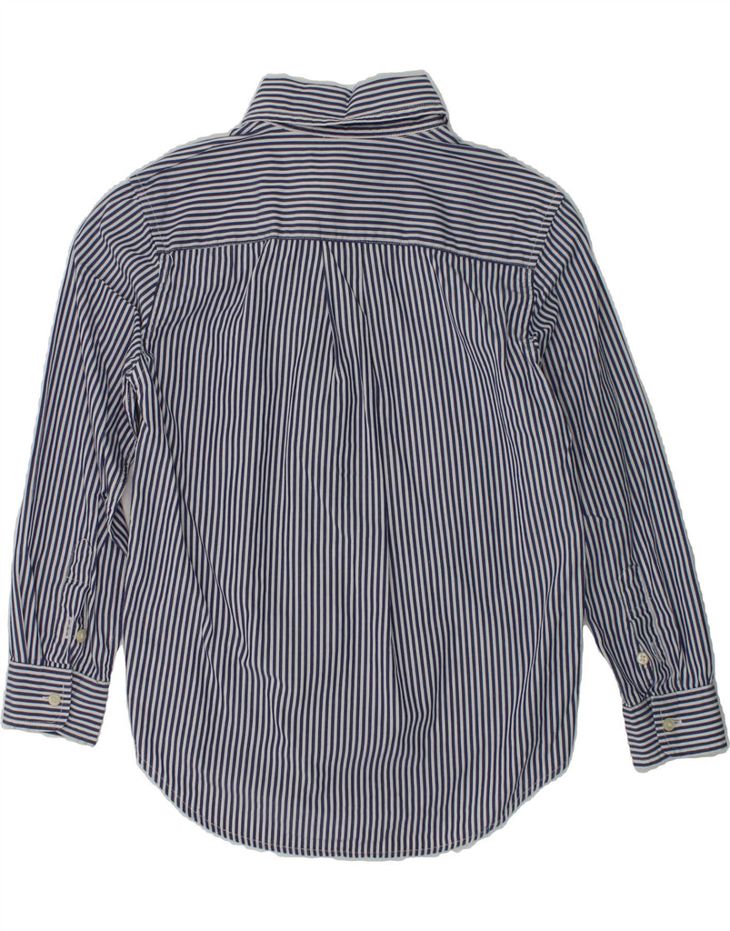 RALPH LAUREN Boys Shirt 5-6 Years Blue Striped Cotton | Vintage Ralph Lauren | Thrift | Second-Hand Ralph Lauren | Used Clothing | Messina Hembry 