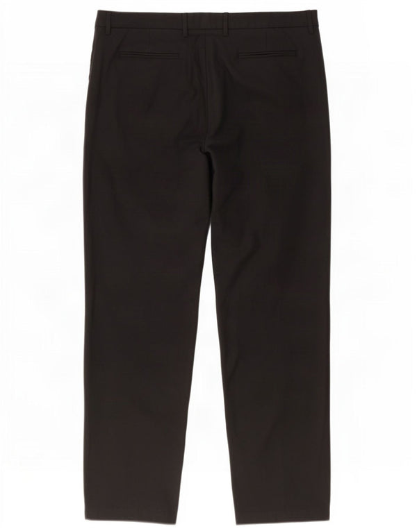 Marks & Spencer Womens Autograph Suit Trousers UK 18 XL W40 L30 Black