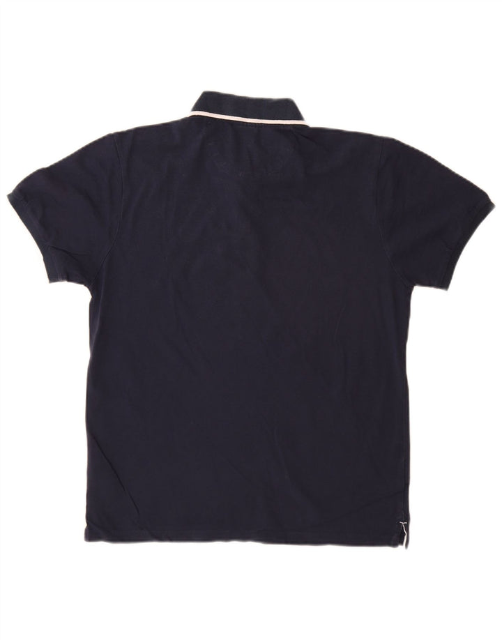 North Sails Mens Polo Shirt XS Navy Blue Cotton