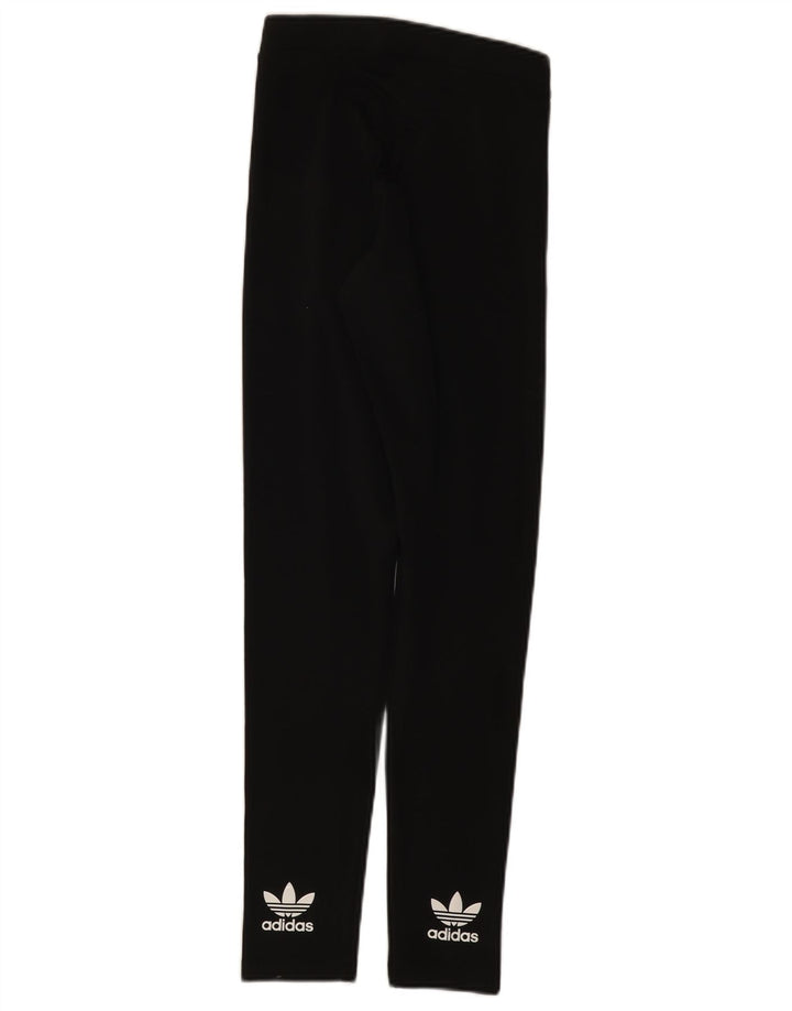 Adidas Womens Leggings UK 8 Small Black