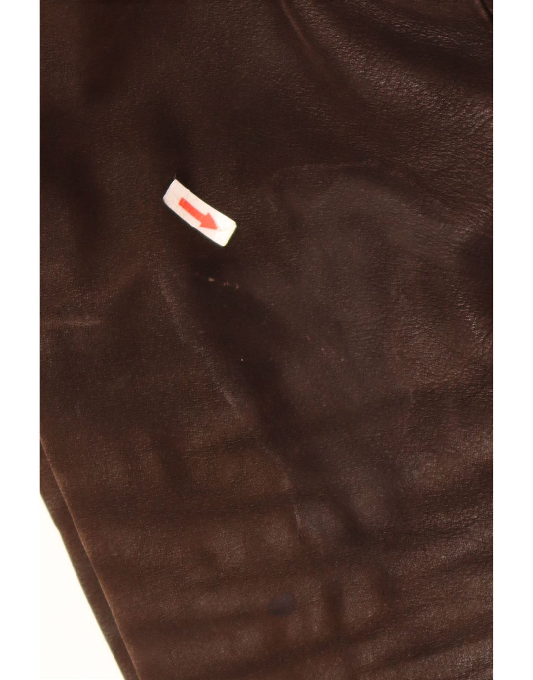 Brixton Womens Leather Biker Jacket UK 18 XL Brown Leather