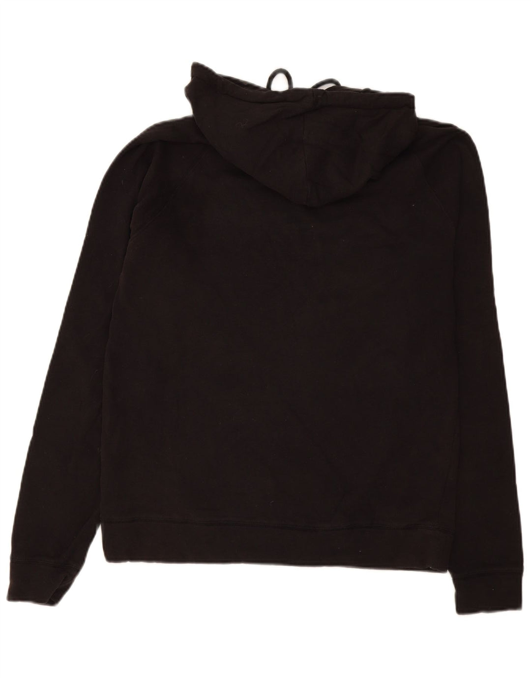 Tommy Hilfiger Mens Graphic Hoodie Jumper Medium Black Cotton
