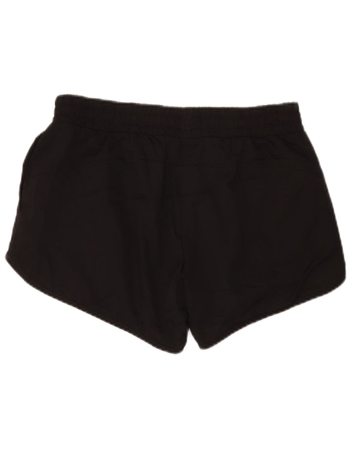 Puma Womens Sport Shorts UK 10 Small Black Polyester