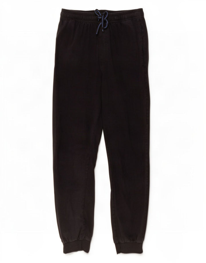 Mountain Warehouse Mens Tracksuit Trousers Joggers Medium Black Cotton