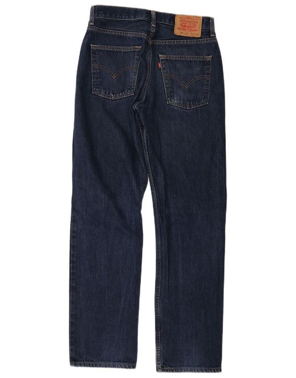 Levi's Mens 582 Straight Jeans W30 L32 Blue Cotton