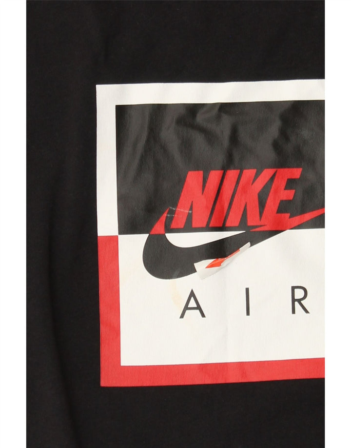 Nike Mens Graphic T-Shirt Top 2XL Black Cotton