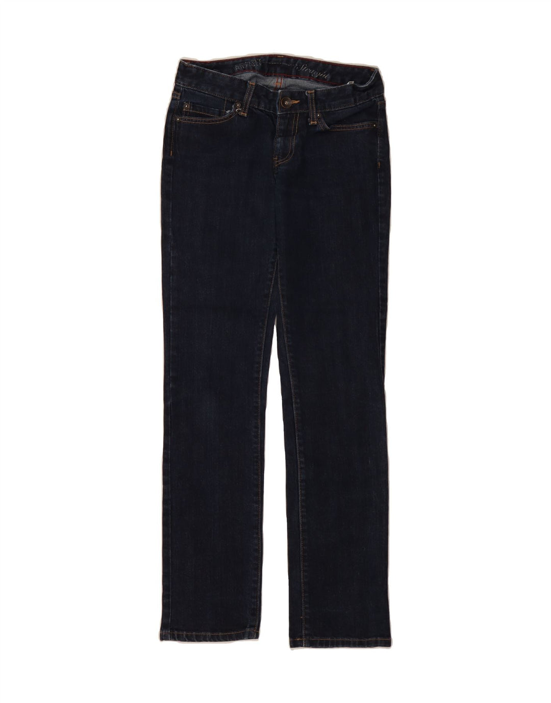 TOMMY HILFIGER Womens Slim Jeans W26 L31 Navy Blue Cotton Vintage Tommy Hilfiger and Second-Hand Tommy Hilfiger from Messina Hembry 