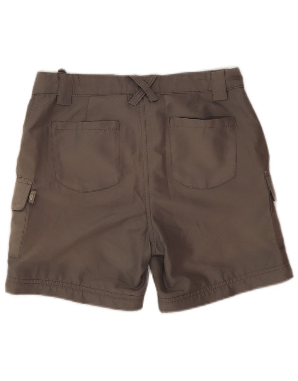 The North Face Girls Cargo Shorts 14-15 Years Large W30 Grey Polyester